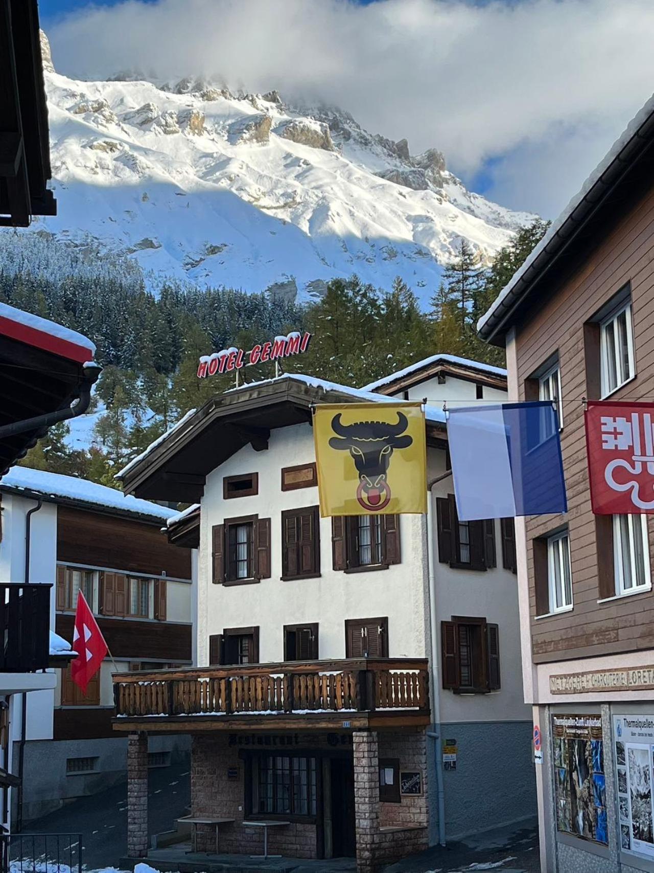 Hotel Gemmi Leukerbad Bagian luar foto